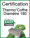 EASYTHERM - Certification Thermo'Coffre Diamètre 180