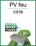 EASYTHERM - Résistance au feu CSTB